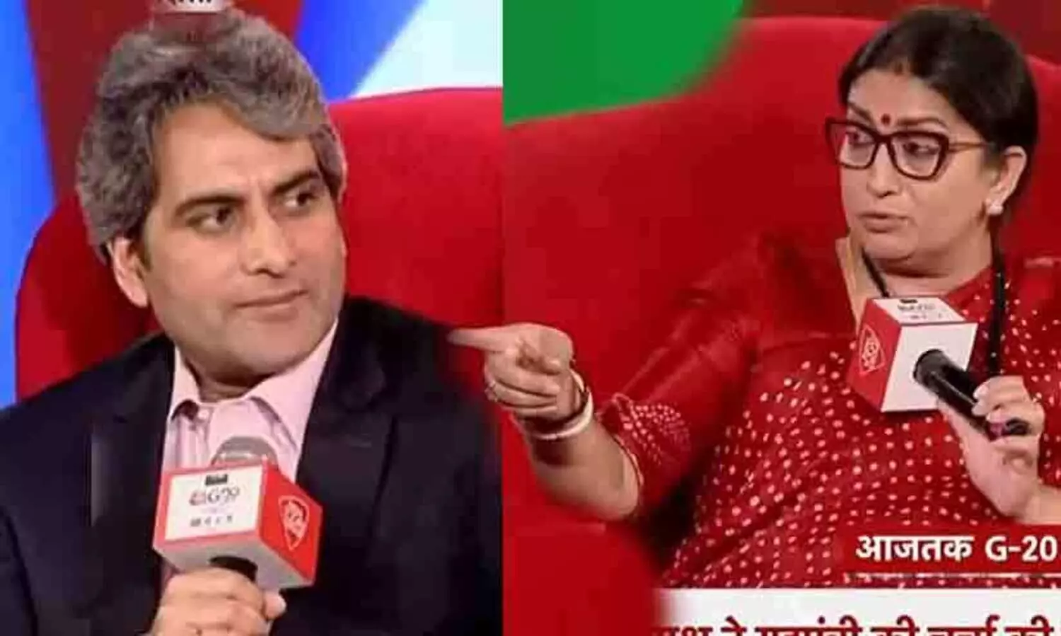 തക്കാളി വില വീട്ടിൽ ചർച്ചയാകാറുണ്ടോയെന്ന ചോദ്യത്തിന് പൊട്ടിത്തെറിച്ച് സ്മൃതി ഇറാനി: ‘വീട് എന്റെ പേഴ്സനൽ ഇടം, അത്​ ചോദിക്കരുത്’