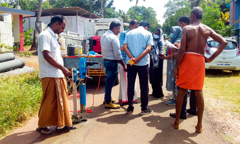 In road construction Deficiency