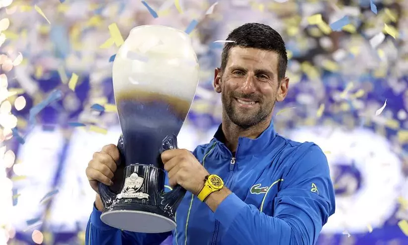 പകരം വീട്ടി ദ്യോകോവിച്ച്; ദൈർഘ്യമേറിയ പോരിൽ അൽകാരസിനെ വീഴ്ത്തി കിരീടം