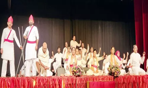 ‘ഒ​രു ധീ​ര​സ്വ​പ്‌​നം’ സം​ഗീ​ത​ശി​ൽ​പം അ​വ​ത​രി​പ്പി​ച്ചു