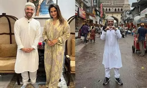 Khalid Al Ameri meets Sania Mirza