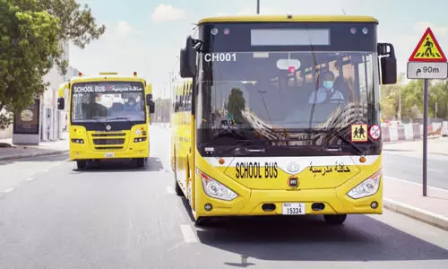 വിദ്യാർഥികൾക്കായി കൂടുതൽ ഹൈടെക് ബസുകൾ: അക്കാദമിക വർഷത്തെ വരവേൽക്കാൻ ഒരുങ്ങി ആർ.ടി.എ വിദ്യാർഥികൾക്കായി കൂടുതൽ ഹൈടെക് ബസുകൾ: അക്കാദമിക വർഷത്തെ വരവേൽക്കാൻ ഒരുങ്ങി ആർ.ടി.എ