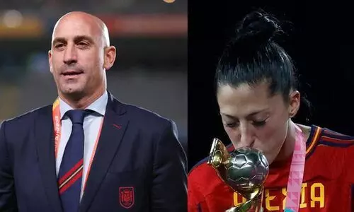 ലോകകപ്പ് സമ്മാനദാനത്തിനിടെ വനിത താരത്തിന്റെ ചുണ്ടിൽ ചുംബിച്ച സംഭവം: മാപ്പ് പറഞ്ഞ് ഫുട്ബാൾ ഫെഡറേഷൻ പ്രസിഡന്റ്