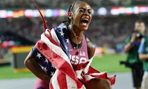 വേഗറാണിയായി ഷാകാരി റിച്ചാഡ്സൻ; സ്വർണമണിഞ്ഞത് ചാമ്പ്യൻഷിപ് റെക്കോഡോടെ