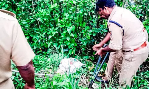 ചാക്കിൽ കെട്ടി നായെ ഉപേക്ഷിച്ചു; രക്ഷിക്കുന്നതിനിടെ അഗ്നിരക്ഷ സേന ജീവനക്കാരന് കടിയേറ്റു