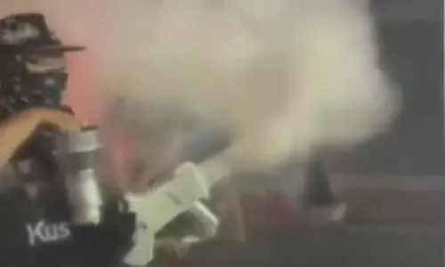 ഫോഗിങ് മെഷീനിലൂടെ കഞ്ചാവ് പുകയടിച്ച യുവാവ് പിടിയിൽ