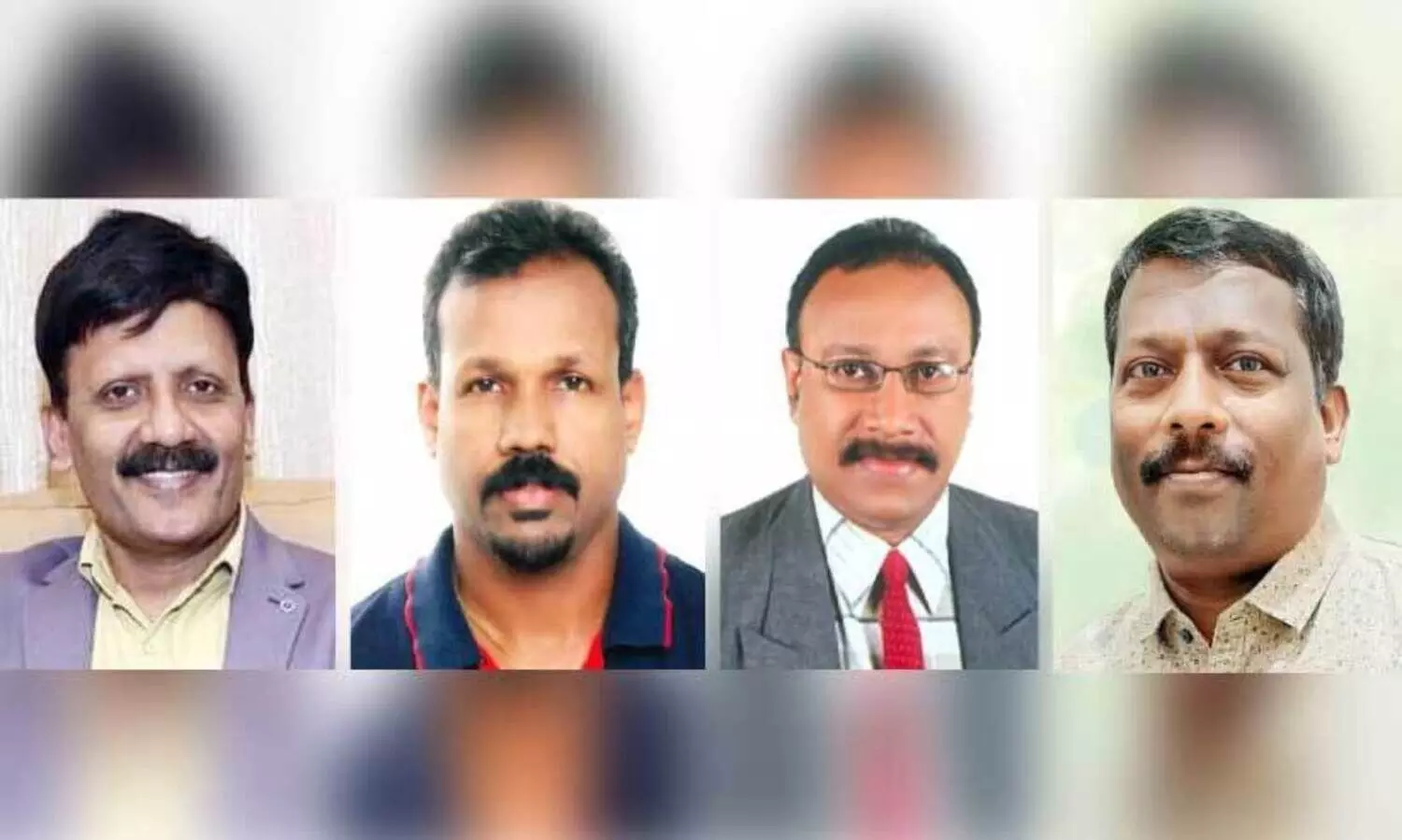 എ​ഫ്.​എം. ഫൈ​സ​ൽ, ജ്യോ​തി​ഷ് പ​ണി​ക്ക​ര്‍, മോ​നി ഒ​ടി​ക​ണ്ട​ത്തി​ല്‍, തോ​മ​സ് ഫി​ലി​പ്പ്