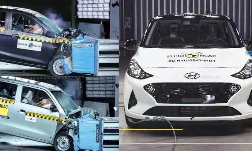 Indian cars with poor safety ratings at Global NCAP, Maruti and Hyundai top list