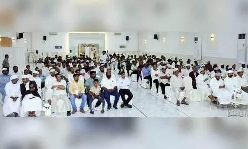 സ​മ​സ്ത ഇ​സ്​​ലാ​മി​ക് സെ​ന്റ​ർ വ​സ​തി​യ മേ​ഖ​ല സ​മ്മേ​ള​ന​ത്തി​ന്‍റെ സ​ദ​സ്സ്