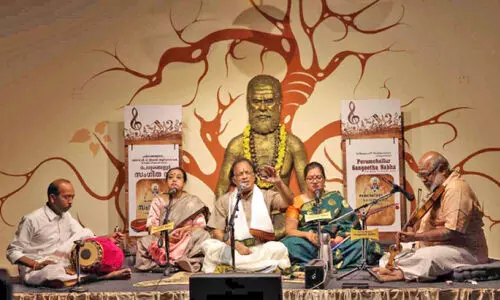 ആസ്വാദകരെ ഈറനണിയിച്ച് ഡോ. പി.എസ്. കൃഷ്ണമൂർത്തി