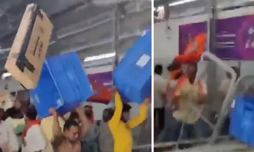 പാക് പതാക വിൽപന; ആമസോൺ ഓഫീസ് അടിച്ചുതകർത്ത് മഹാരാഷ്ട്ര നവനിർമാൺ സേന