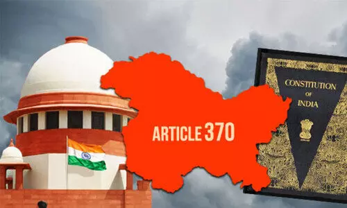 370ാം അനു​ച്ഛേദം താൽക്കാലികം; ജമ്മു കശ്മീരും മണിപ്പൂരും താരതമ്യമില്ല -സുപ്രീംകോടതി