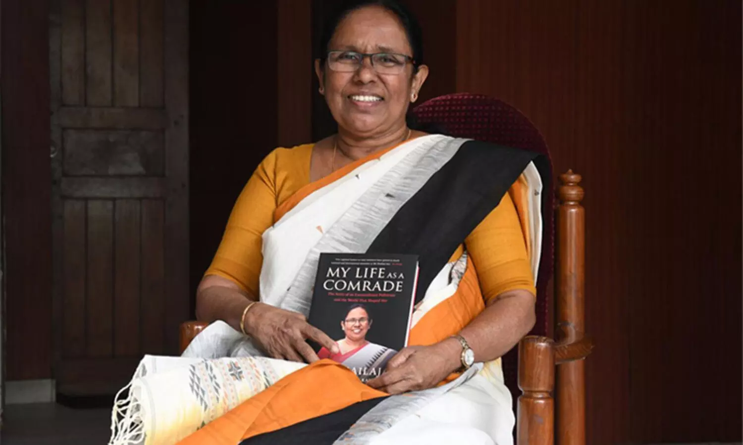 എന്റെ പുസ്തകം സിലബസിലില്ല, അധികവായനക്ക് ഉള്‍പ്പെടുത്തിയത് ചോദിക്കാതെ -കെ.കെ. ശൈലജ