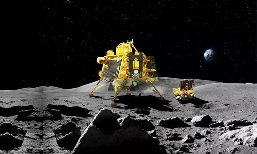 Chandrayaan 3 lander and rover