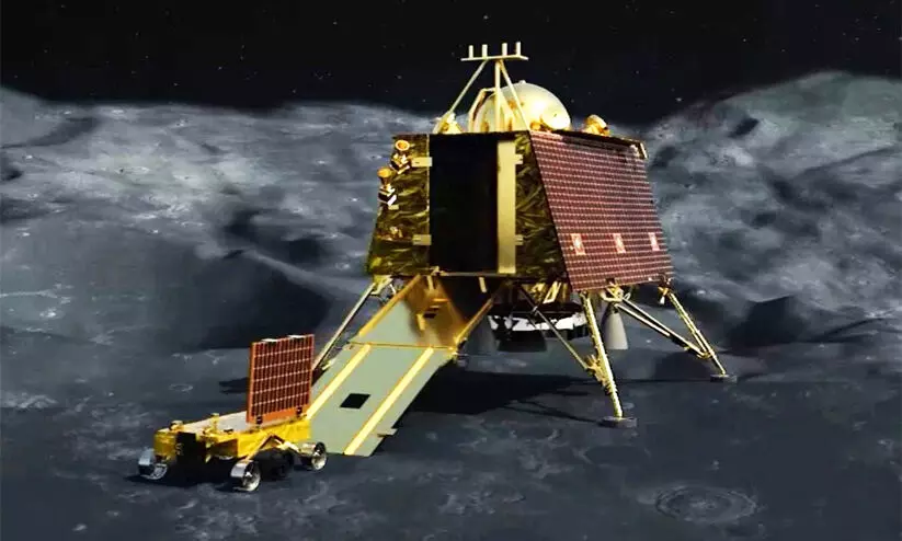 Chandrayaan 3 lander and rover