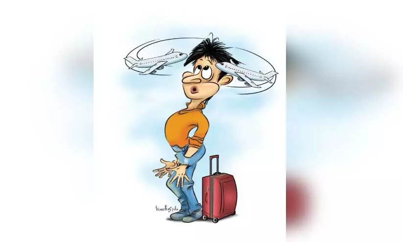 ഉയർന്ന വിമാന നിരക്ക്: മലയാളികളുടെ മടക്കയാത്ര പ്രതിസന്ധിയിൽ ഉയർന്ന വിമാന നിരക്ക്: മലയാളികളുടെ മടക്കയാത്ര പ്രതിസന്ധിയിൽ