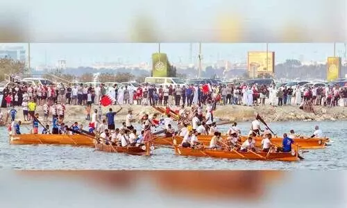 നാ​സ​ർ ബി​ൻ ഹ​മ​ദ് മ​റൈ​ൻ ഹെ​റി​റ്റേ​ജ് സീ​സ​ൺ മ​ത്സ​ര​ങ്ങ​ളി​ൽ​നി​ന്ന് (ഫ​യ​ൽ​ചി​ത്രം)