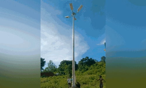 mini high-mast lights