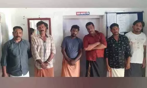 ബാർ ജീവനക്കാരന് ക്രൂര മർദനം; ആറംഗ ഗുണ്ടാസംഘം അറസ്റ്റിൽ