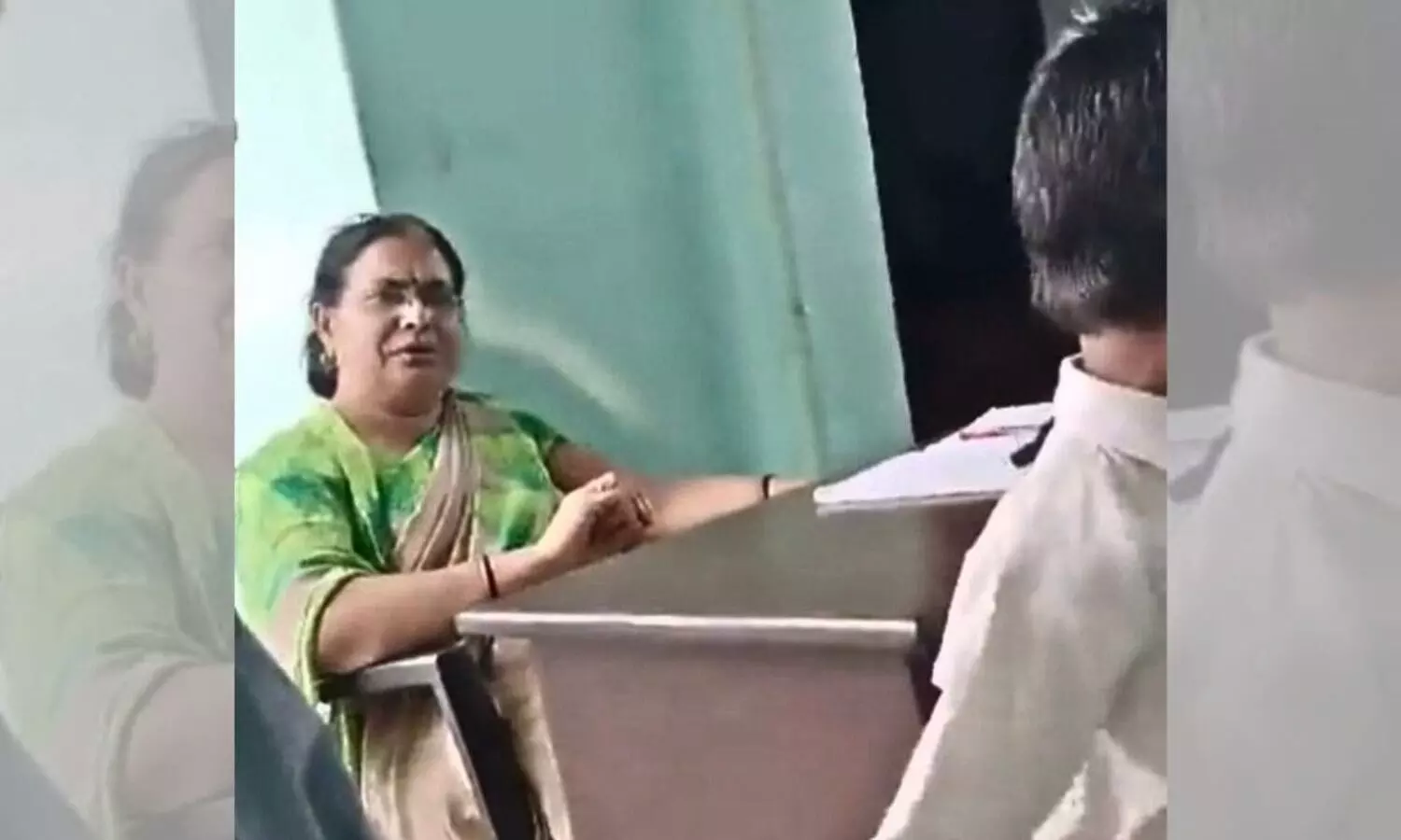 യു.പിയിൽ മുസ്‍ലിം വിദ്യാർഥിയെ തല്ലാൻ ആവശ്യപ്പെട്ട അധ്യാപികക്കെതിരെ കേസ്