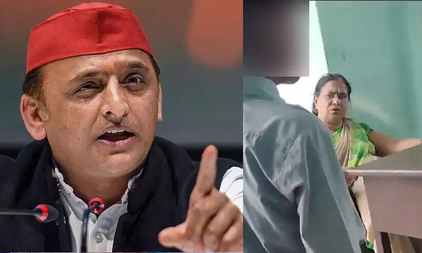 മുസ്‍ലിംകുട്ടിയെ തല്ലുന്ന ആ വിഡിയോ ജി 20 സമ്മേളനത്തിൽ പ്രദർശിപ്പിക്കൂ, നിങ്ങളുടെ വിദ്വേഷ അജണ്ട തെളിയിക്കൂ -ബി.ജെ.പിയോട് അഖിലേഷ് യാദവ്