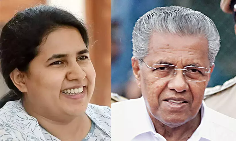 veena and pinarayi