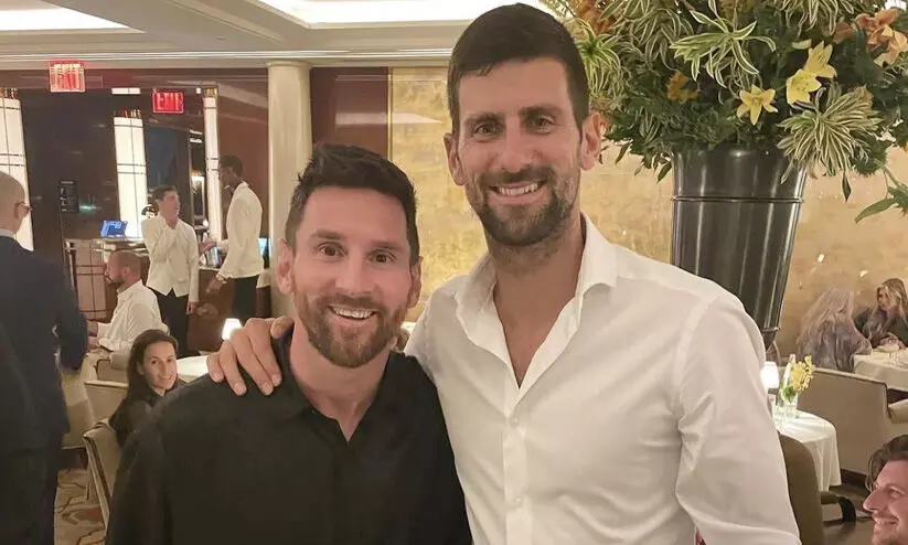 Lionel Messi, Novak Djokovic