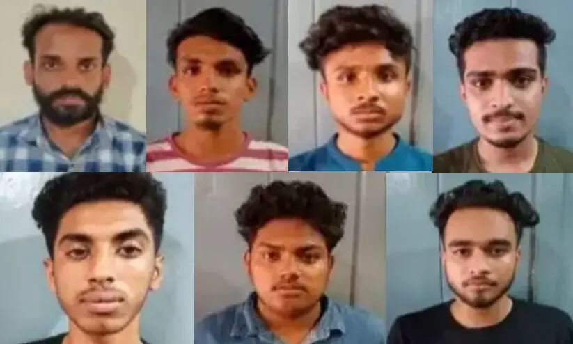 കോളജ് വിദ്യാർഥിയെ തട്ടിക്കൊണ്ടുപോയി ആക്രമിച്ചു; ഏഴ് പേർ അറസ്റ്റിൽ കോളജ് വിദ്യാർഥിയെ തട്ടിക്കൊണ്ടുപോയി ആക്രമിച്ചു; ഏഴ് പേർ അറസ്റ്റിൽ