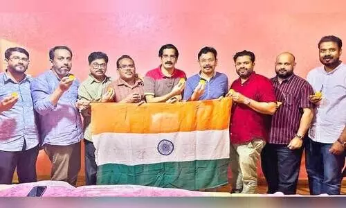 ച​ന്ദ്ര​യാ​ൻ-3​ വി​ജ​യം ഒ.​ഐ.​സി.​സി ആ​ഘോ​ഷി​ച്ചു