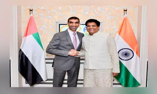 ഇ​ന്ത്യ-​യു.​എ.​ഇ മ​ന്ത്രി​മാ​ർ കൂ​ടി​ക്കാ​ഴ്ച ന​ട​ത്തി