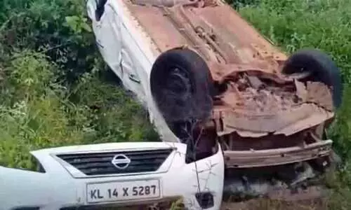 car accident, Kasaragod