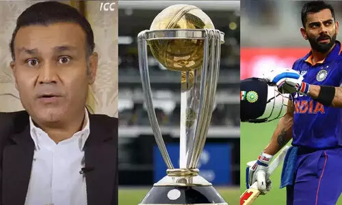 അവനല്ലാതെ മനസ്സിൽ മറ്റൊരു താരമില്ല! ഏകദിന ലോകകപ്പിലെ ടോപ് സ്കോററെ പ്രവചിച്ച് വിരേന്ദർ സെവാഗ്