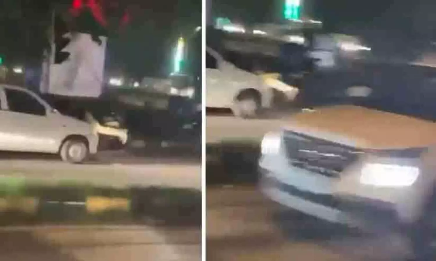 ഹരിയാനയിൽ ഡോക്ടറെയും ബോണറ്റിൽ വെച്ച് കാർ സഞ്ചരിച്ചത് 50 മീറ്റർ ദൂരം -വിഡിയോ