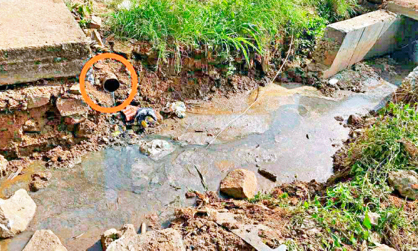 മലിനജലം ഓവുചാലിലേക്ക് ഒഴുക്കുന്നതിനെതിരെ നടപടി മലിനജലം ഓവുചാലിലേക്ക് ഒഴുക്കുന്നതിനെതിരെ നടപടി