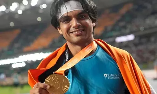 അഭിമാനമായി നീരജ്; ലോക ചാമ്പ്യൻഷിപ്പിൽ ഇന്ത്യയുടെ ആദ്യ സ്വർണം അഭിമാനമായി നീരജ്; ലോക ചാമ്പ്യൻഷിപ്പിൽ ഇന്ത്യയുടെ ആദ്യ സ്വർണം