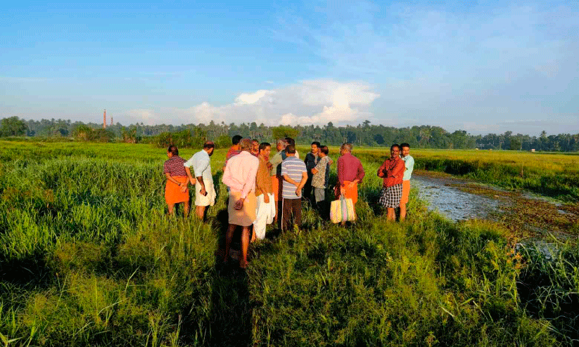 farmers for water in Korattichal farmers for water in Korattichal