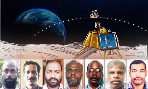 ച​ന്ദ്ര​യാ​ൻ-3 ദൗ​ത്യ​വി​ജ​യം; അ​ഭി​മാ​ന നേ​ട്ട​ത്തി​ൽ മ​ല​പ്പു​റ​ത്തെ ഏ​ഴം​ഗ സം​ഘ​വും