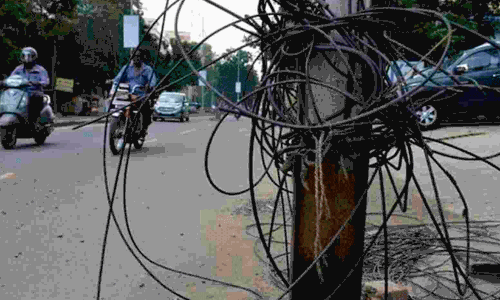 Cable entanglement Cable entanglement