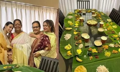Malaika Aroras festive celebration with family