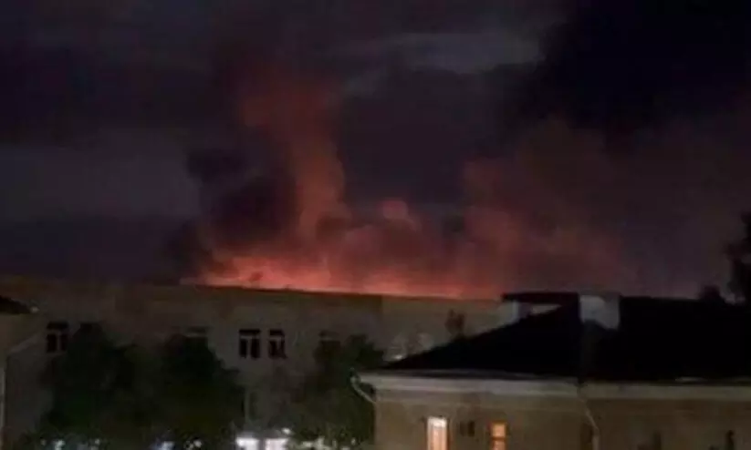 റഷ്യയിലെ സ്കോവ് വിമാനത്താവളത്തിൽ ഡ്രോൺ ആക്രമണം; നാലു വിമാനങ്ങൾ തകർന്നു; പിന്നിൽ യുക്രെയ്നെന്ന്