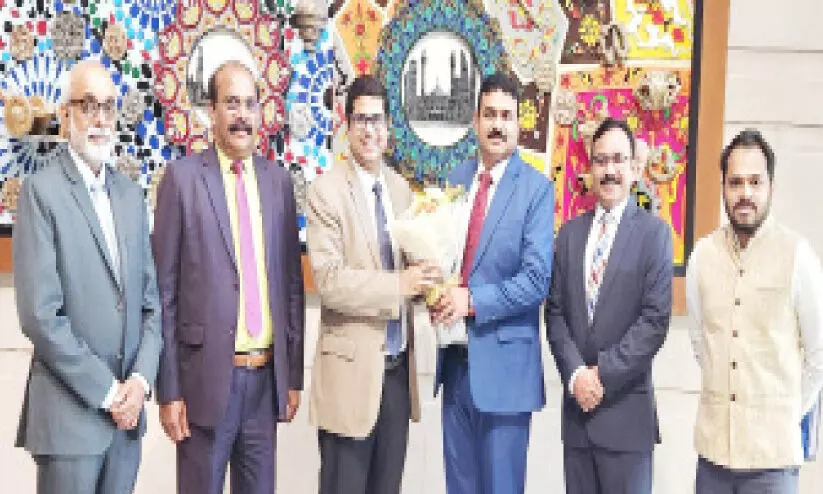 കെ.​സി.​എ പ്ര​തി​നി​ധി​ക​ൾ  നി​യു​ക്ത അം​ബാ​സ​ഡ​റെ സ​ന്ദ​ർ​ശി​ച്ചു