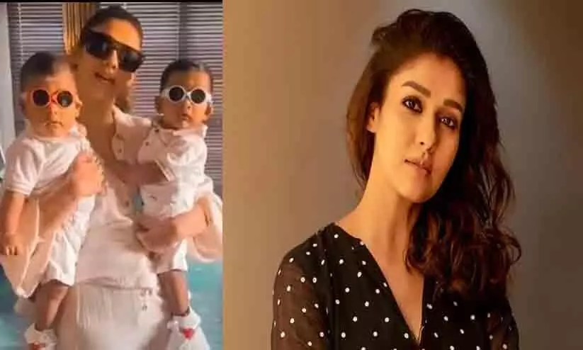 Nayanthara makes Instagram debut with sons Uyir and Ulagam
