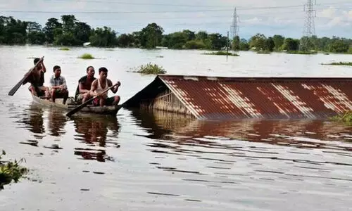 അസമിൽ വെള്ളപ്പൊക്കം രൂക്ഷം; 45000 കുടുംബങ്ങൾ ദുരിതത്തിൽ; 2200 ഹെക്ടർ വിളകൾക്ക് നാശനഷ്ടം