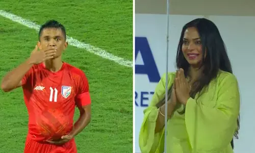 സുനിൽ ഛേത്രിക്കും ഭാര്യ സോനത്തിനും ആൺകുഞ്ഞ് പിറന്നു