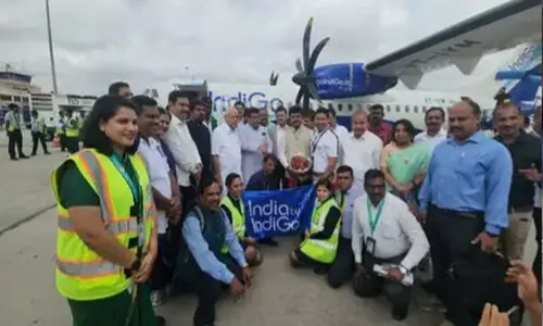 ശിവമൊഗ്ഗയിൽനിന്ന് വിമാന സർവിസിന് തുടക്കം