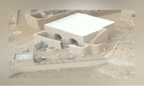 ഹാ​റ​ത്ത്​ അ​ൽ ശു​റ​ഫ    പു​ന​രു​ദ്ധാ​ര​ണം പു​രോ​ഗ​മി​ക്കു​ന്നു