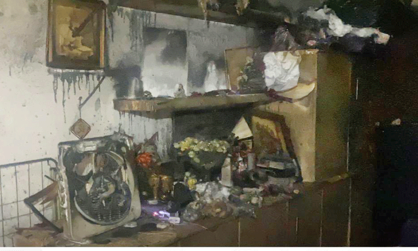 സാൽവയിൽ അപ്പാർട്മെന്റിൽ തീപിടിത്തം സാൽവയിൽ അപ്പാർട്മെന്റിൽ തീപിടിത്തം