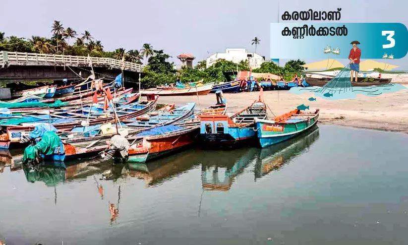 മാനം തെളിയാതെ മത്സ്യത്തൊഴിലാളികൾ മാനം തെളിയാതെ മത്സ്യത്തൊഴിലാളികൾ