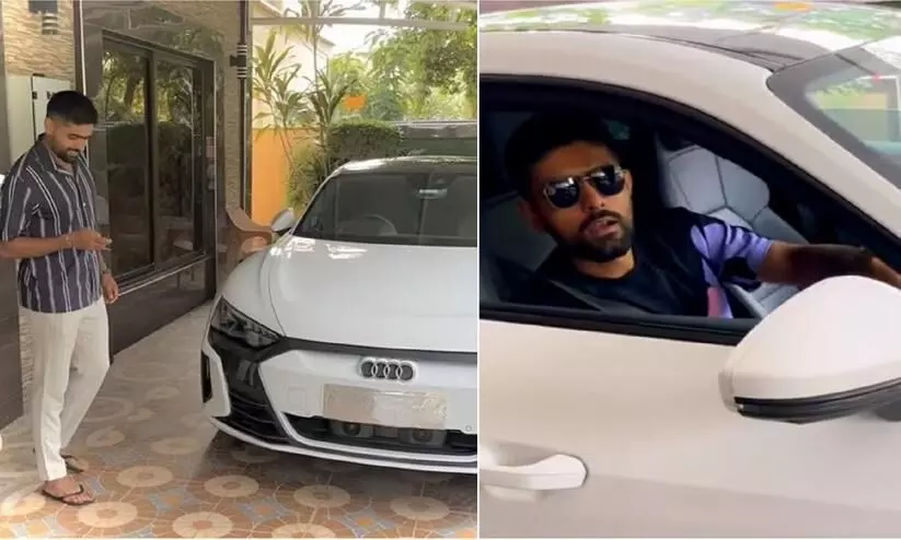 Pakistan Captain Babar Azam Gets Audi E-Tron GT Pakistan Captain Babar Azam Gets Audi E-Tron GT