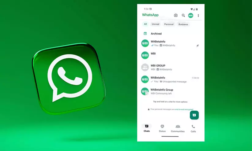 വാട്സ്ആപ്പ് ആൻഡ്രോയ്ഡ് ആപ്പ് അടിമുടി മാറും; പുതിയ ഡിസൈൻ ഇങ്ങനെ... വാട്സ്ആപ്പ് ആൻഡ്രോയ്ഡ് ആപ്പ് അടിമുടി മാറും; പുതിയ ഡിസൈൻ ഇങ്ങനെ...